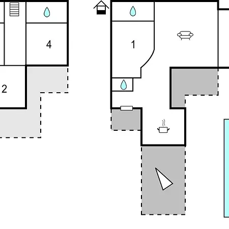 Pet Friendly In With Kitchen *
